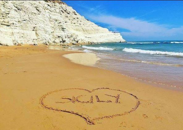 Casa Scala Dei Turchi Apartment Реалмонте Екстериор снимка